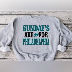 Sunday’s Are For Philadelphia Football Crewneck